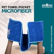 Mipacko Pocket Embro Microfiber Pet Towel 30x60 cm