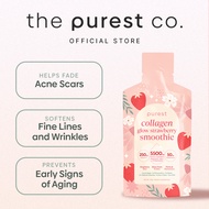 Purest Co Collagen Glow Strawberry Smoothie (For Radiant Youthful Skin)