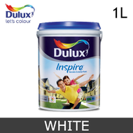ICI DULUX [ 1L / 5L - WHITE ] Inspire Exterior Durable Paint