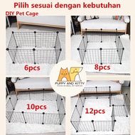 Cat Cage Dog Cage Cat Fence Dog Pet Cage Iron Fence DIY