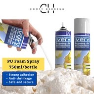 Vira Polyurethane Foam PU Foam Spray 750ml Waterproof  Tutup Lubang Batu Angin Dinding #43