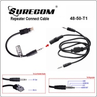 48-50-T1 Repeater Controller Cable for TYT WACCOM MOBILE TH-9000 TH-9000D Mobile Radio Line Work with Surecom Repeater Box