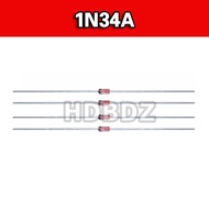 10-25PCS 1N34A DO-35 Wave Detection Diode IC