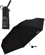 日本 Wpc. IZA 100CM大傘面完全遮光UV100%折傘/ Largo u0026 Compact Black