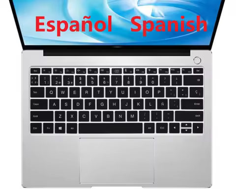Spanish / english / Korean Silicone Keyboard Cover Protector skin for Huawei MateBook X Pro 13.9 inc