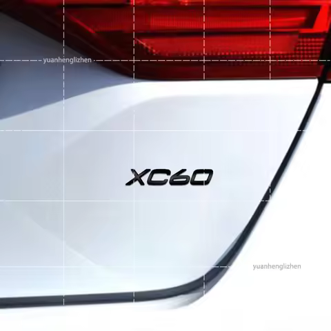 Car-Styling B3 B4 B5 B6 D2 D3 D4 D5 T3 T4 T5 T8 Letter Stickers Car Trunk Body Emblem For Volvo XC60