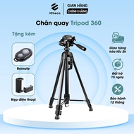 Sturdyly Designed Phone tripod Camera tripod With Carrying Bag With Genuine Phone Clip iCheco CT88