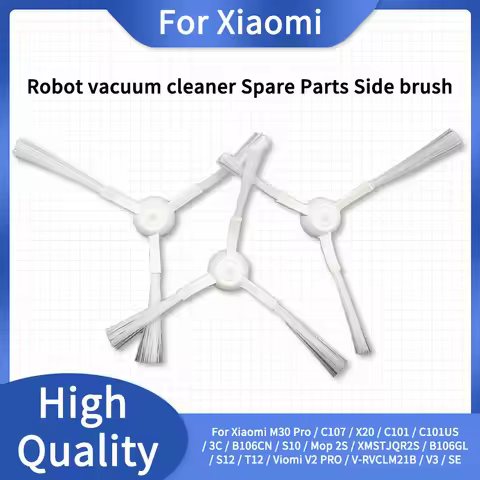 Side brush For Xiaomi M30 Pro C107 X20 C101 C101US 3C B106CN S10 Mop 2S XMSTJQR2S B106GL S12 T12 Vio