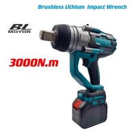 Dans Power Tool 1/2" Impact Heavy Duty 3000 N.m Wrench Set Electric Wrench Qualified Cordless Impact