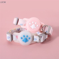 [JJCW] Pet Collar Airtag Silicone Paw Airtag Case Anti-lost Tracking Collar Pet Airtag Puppy Collar 