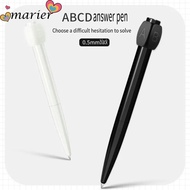 MARIER Black Ink Gel Pen, Creative Stationery Writing Tools Rotation Answer Gel Pen, 0.5mm Decompres