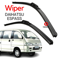 WIPER MOBIL DAIHATSU ESPASS 1 SET WIPER ESPASS PICK UP FRAMELES KARET WIPER MOBIL ESPASS DEPAN KANAN