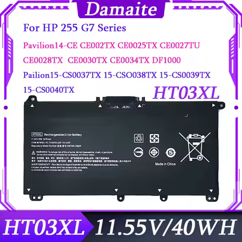 HT03XL L11119-855 Laptop Battery for HP Pavilion 15-DA0002DX 15-CS3073CL 15-DY1023DX 14M-DH1003DX 17