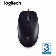 Logitech B100 Optical USB Mouse (Black)