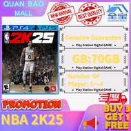 NBA 2K25 (  PS4 & PS5 )   Muat turun Permainan Digital Game Murah Digital Download