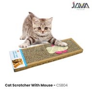 Cat Scratcher Cat Scratcher With Mouse - Cat Mouse Scratcher CSB04