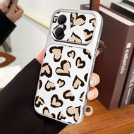 YBD Phone Case For OPPO A5X A6X A6T Pro A6S A6K 5G Hot Sale Orange Heart Leopard Durable Lightweight