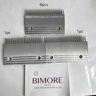 LJJ 1pcs Escalator Aluminum Comb Plate 5130667D10 5130668D10 5130669D10 KM5130667H01 KM5130668H01 KM