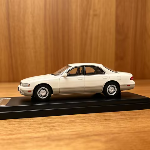 New 1/43 Hi-Story Brand Model Car Mazda 1993 Efini MS-9 Handmade Simulation Car Model Miniature Coll