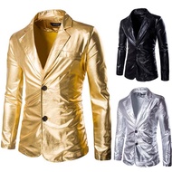 Sequins Blazers Shiny Sequins Suit Jacket Halloween cosplay Outfits Two Button Blazer Tuxedo Disco G