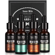 [ISNER MILE] Beard Care Oil-Four In Group (20ml * 4) [Rabbit Miscellaneous tuzha]