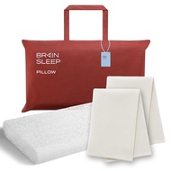 [BRAIN SLEEP] Brain Sleep Pillow (9 Gradation) Standard & Low Pillow Covers Set ×2 (Organic Sleep & 