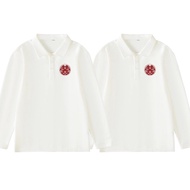 Long Sleeve T-Shirt Couple Marriage Registration Photo ID Photo Polo Shirt Cotton Polyester Summer A