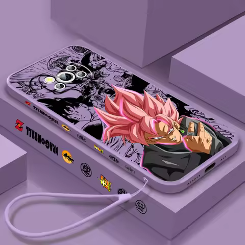 Japanese D-D-Dragon Ball Comic Liquid Left Rope For Xiaomi Mi Poco X6 X5 X4 X3 M6 M5 M5S M4 M3 F5 F4