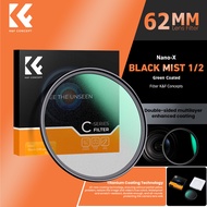 KNF Concept 62mm Lens Filter Nano-C Black Mist 1/2 Filter K&F Concept