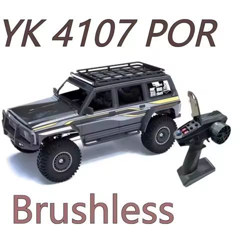 YK4107 PRO 1/10 simulation RC remote control brushless four-wheel drive differential lock climbing v