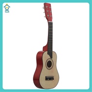 25 Inch Basswood Acoustic Guitar 6 Strings Small Mini Guitar with Guitar Pick Strings for Children K