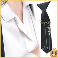 OMG* Tassels Chain Tie Knotfree Tie Adjustable Neck Tie Halloween Dressingup Neckwear