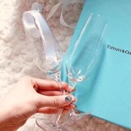 高腳杯Tiffany蒂芙尼香檳杯紅酒杯高腳杯對杯訂婚結婚伴禮杯子生日禮物