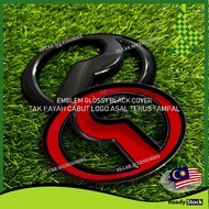 Myvi MG3 Myvi FL Glossy Black & Matte Black Emblem Frame Cover