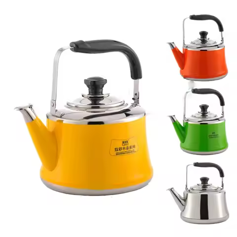 Stainless Steel Kettle Color Kettle Extra Thick 304 Stainless Steel Gas Gas 3-7L / Kettle Electric K