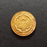 Koin Kuno Indonesia Rp 10 Rupiah 1974 Tabanas Kuning TP495