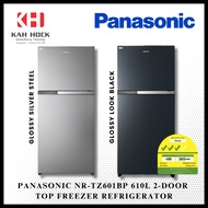 PANASONIC NR-TZ601BPSS 610L 2-DOOR TOP FREEZER REFRIGERATOR