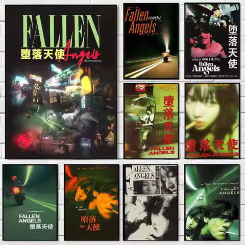 Fallen Angels 1995 Wong Kar Wai Good Quality Prints And Posters Waterproof Paper Sticker Coffee Hous