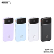 【CCC Certified 3C】Remax RPP-683 10000mAh Powerbank Remax RPP-686 20000mAh Power Bank 2.1A Built-in C
