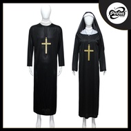 The Conjuring Halloween Costume the Nun Horror Halloween Costume for Adults: Priest, Nun, Role Play,