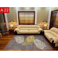 Thảm lì bali 3D trải sàn trang trí phòng khách gồm 2 kích thước 1m6x2m3 và 2mx3m