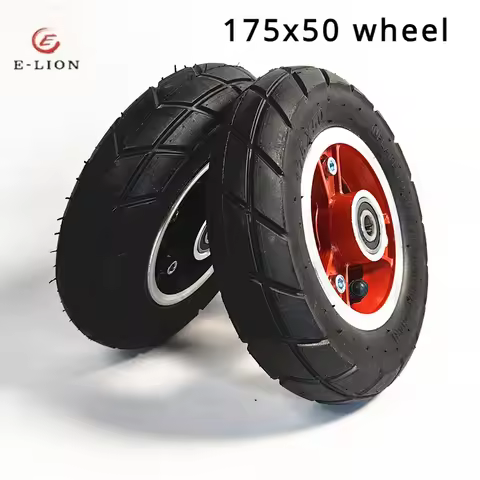 175x50 wheel Are Suitable for 7-inch Electric Scooter Tires. 7x2 Pneumatic Tire Assembly Accessories