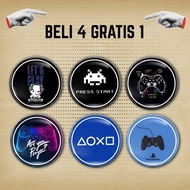 Buy 4 Get 1 Free Round Brooch Pin 4.4/5.8 mm Gaming Game Emblem – Hype Quality Pin Brooch Accessorie