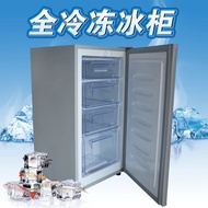 Small household chest freezer, breast milk upright freezer tea freezer