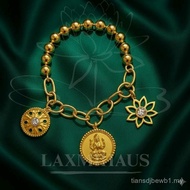 5 Element Lakshmi Bracelet with Affirmation Chakra