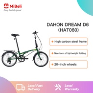 DAHON Foldable Bicycle Folding Bike DREAM D6 (HAT060) / K3 Plus (KAA693) / MU D9 (PAA093)