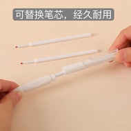 ST Head Neutral Pen Brush Exam White Pen Student High Appearance Click Pen Water Pen Exam Stationery