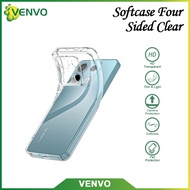 VENVO - VV36 Case Four Sided Clear Oppo F1 Plus R9 F1S A59 F3 F5 F7 F9 A5S A7 A12 A11K F11 Pro F11 R