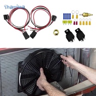 [Shamjina] Dual Cooling Fan Relay Kit 185 On 175 Off 40 Amp Waterproof Relay Thermostat