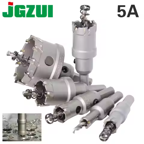 1 pc 5A Carbide Tip TCT Drill Bit Hole Saw 12-150mm Drill Bit Set Hole Saw Cutter For Stainless Stee